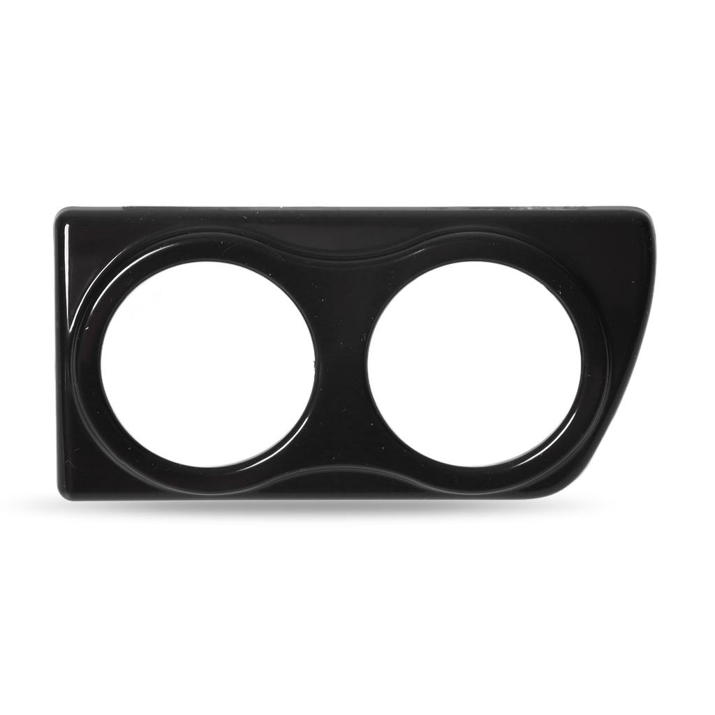 Doppel-Armaturenbrett-Anzeigenhalter Lüftungsschlitz-Anzeigenhalter Glänzend Schwarz Ersatz für Vauxhall Astra H VXR MK5 RHD