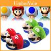 Super Mario Luigi Cartoon Cute Plush Cotton Shoes Women Autumn And Winter Home Anti-slip Warm Slippers