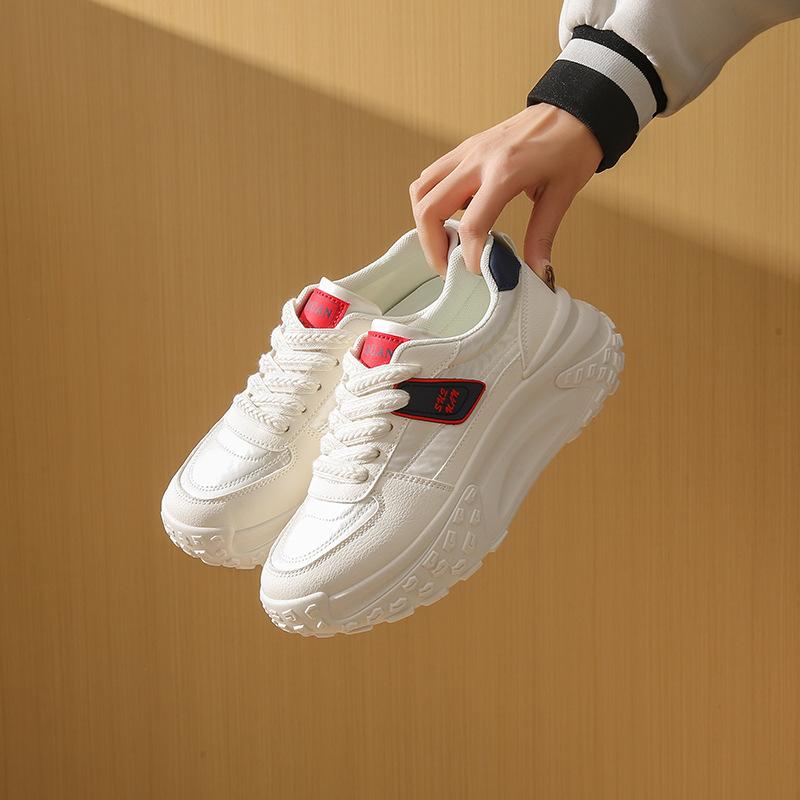 

Маленькие белые туфли женские весенние новые ins женские студенческие повседневные спортивные универсальные кеды для скейтбординга уличная съемка K 35 покинуть белый