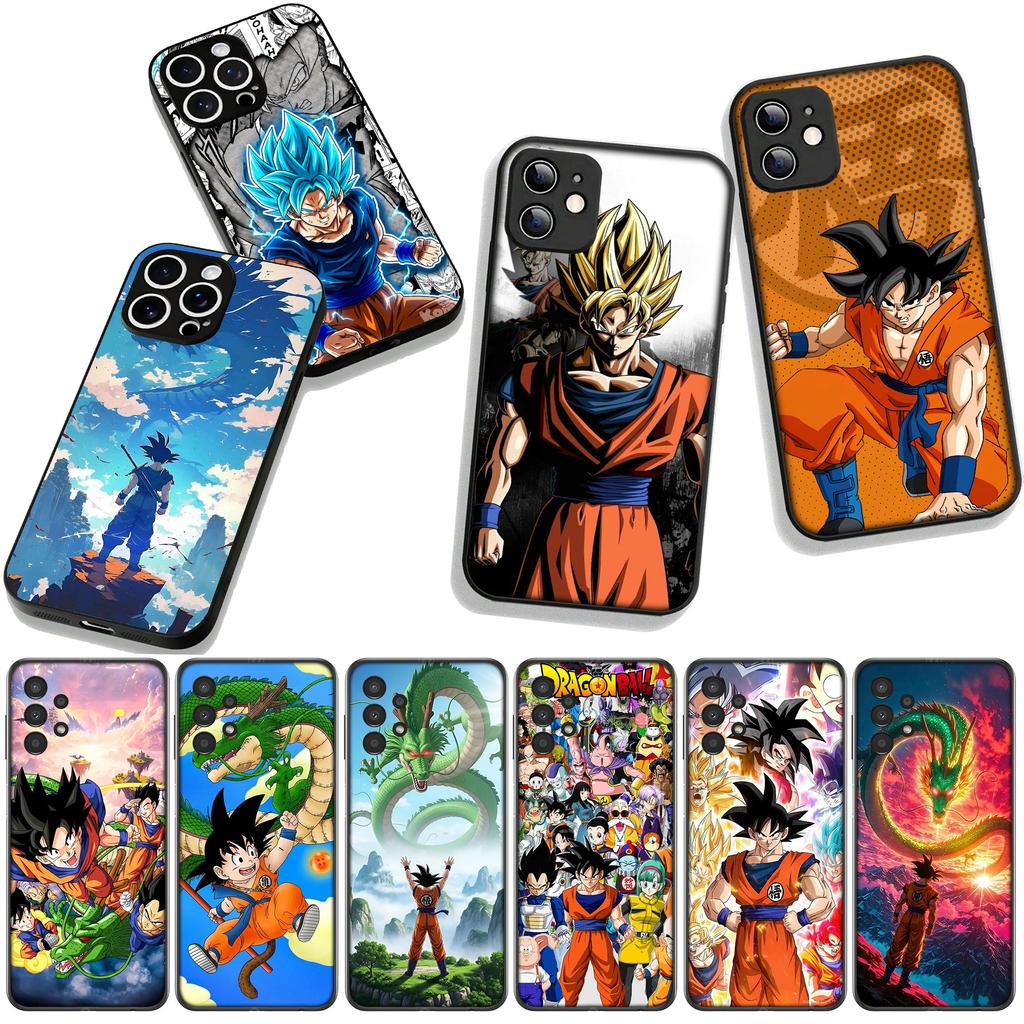 Comics Dragon Son Goku Ball Super Case for Samsung Galaxy A25 A37 A57 A12 A14 A31 A41 A50 A51 A70 A71 A72 A21S Note 20 9 8 10