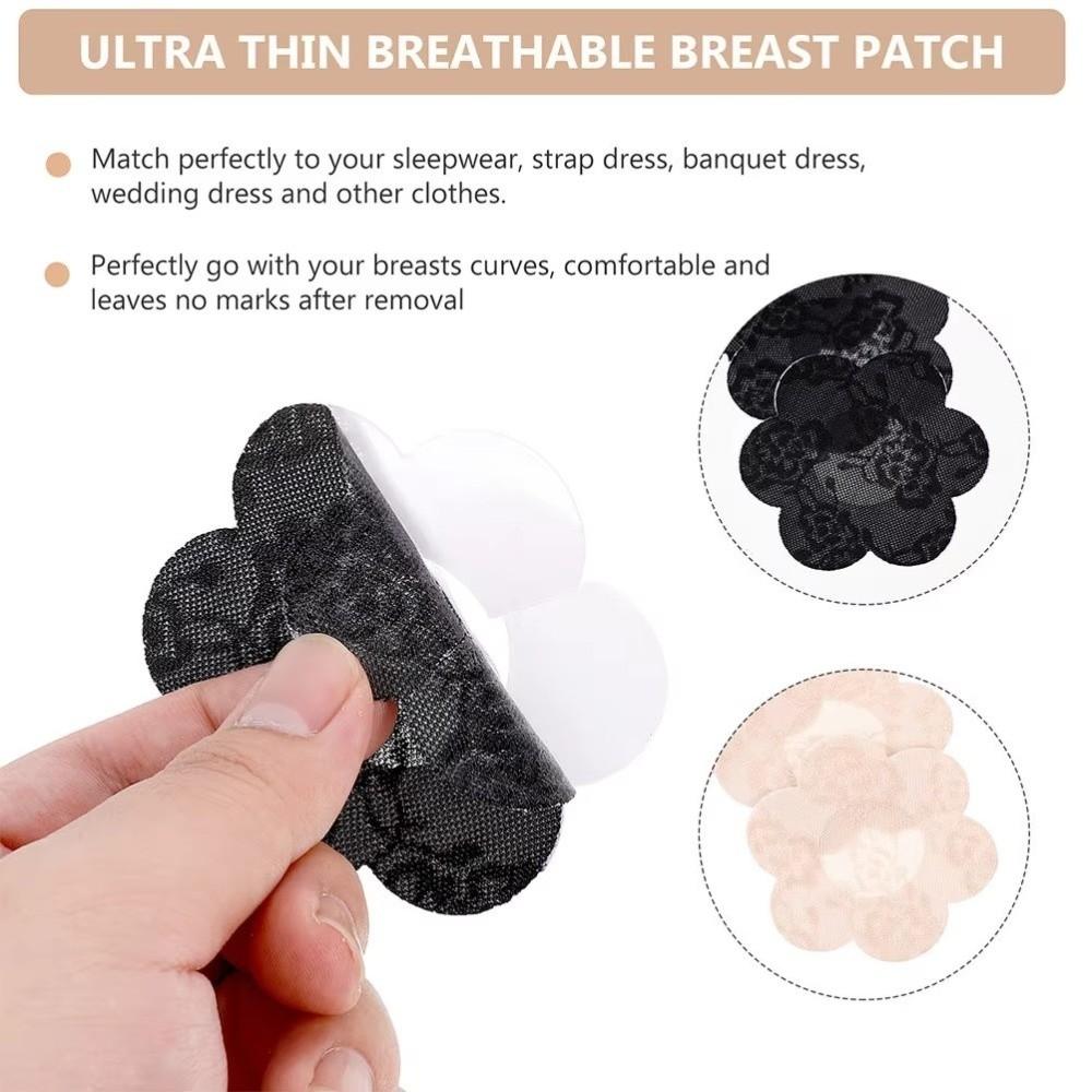 Invisible Nipple Covers Flower Adhesive Breast Stickers New Chest Paste for Swimwear