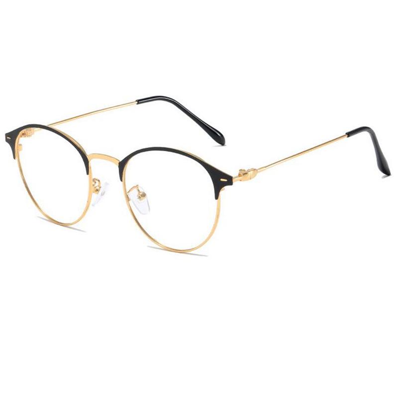

Metal Oval Myopia Photochromic Prescription Eyeglasses Women Men Retro Computer Optical Spectacles Diopter 0 -0.5 -0.75 To -6.0 0