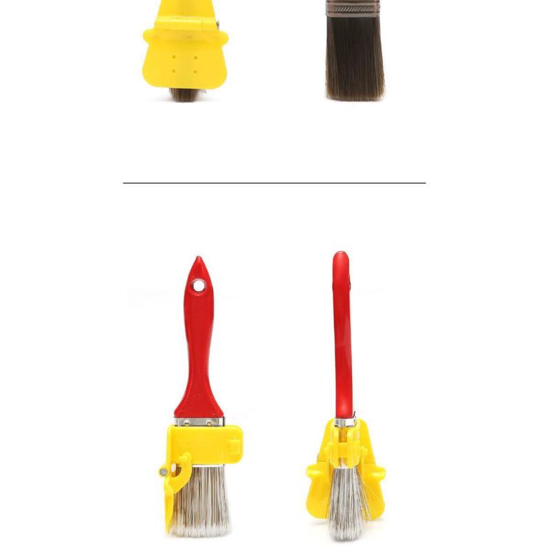 Acasă Vopsea din latex Separator de culoare Perie de vopsea de acoperiș perete interior Unghi Yin Margine de închidere Imitație de lână Instrument perie cu rolă Nou