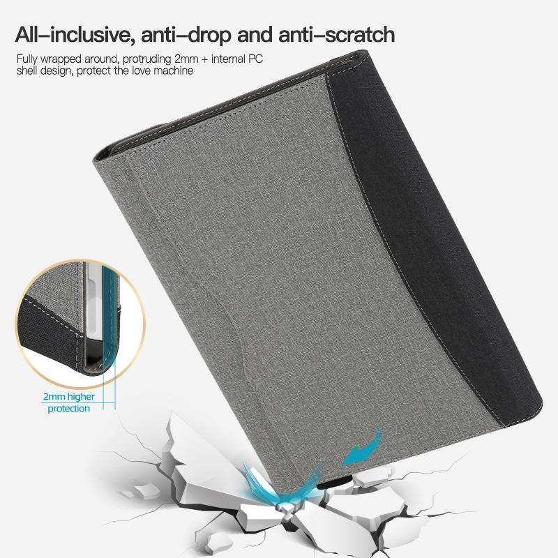 For Microsoft Surface Pro 10/9/8 Case Stand Wallet Function Laptop Leather Cover