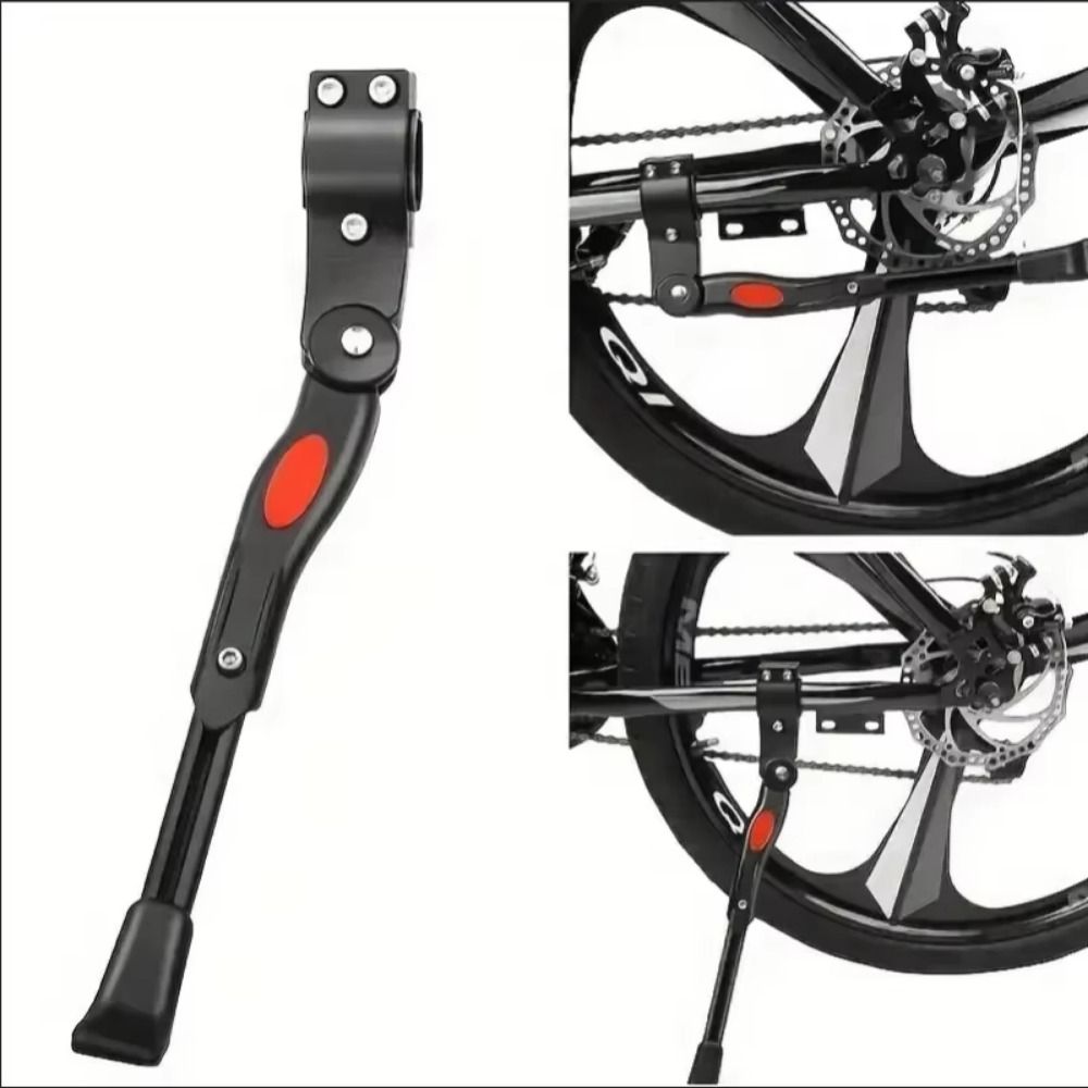 Adjustable Bicycle Kickstand Universal Bike Rear Mount Kickstand  Mountain Bike