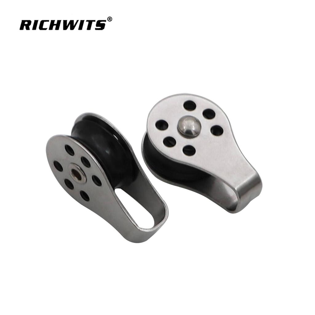 Nylon Ball Bearing Boat & Fitness Pulley - Stainless Steel Single Pulley