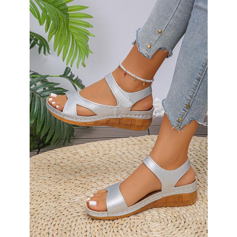Sandals New Color Platform Fashion Large Size Super High Heel Women's Shoes Magic Belt Light