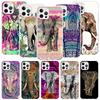 Elephant Mandala Aztec Phone Case for Apple iPhone 17 Air 16 15 Plus 14 + 13 Mini 12 11 Pro Max 7 8 SE 16Max Soft Shell Cover Co
