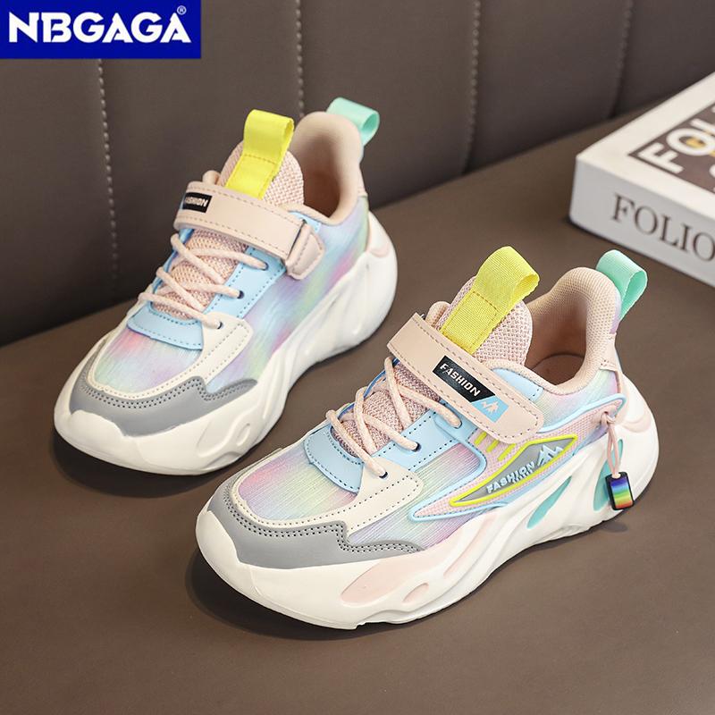 Fashion Children Sport Shoes for Girls Sneakers Non Slip School Walking Sneaker Summer Mesh Breathable For Kids Tennis Casual Non Slip