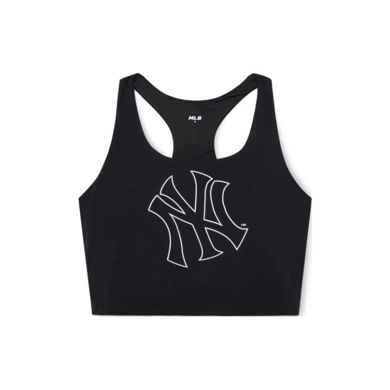 New MLB Tank Tops Women's Black 3FTKB0433-50BKS