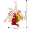 Handmade Flower Tassel Hanging Material Kit Mid-Autumn Festival Decor  Holiday Gift