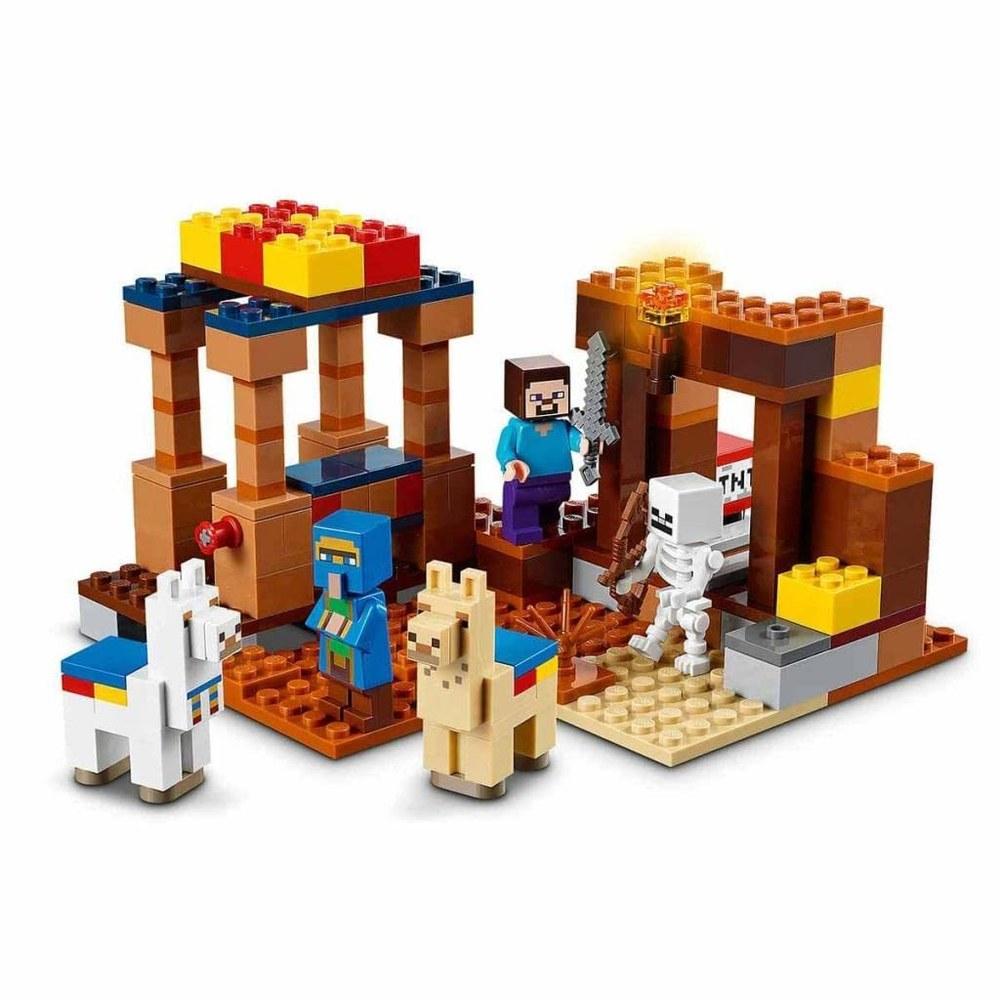 LEGO Minecraft Village Trading Post 8+