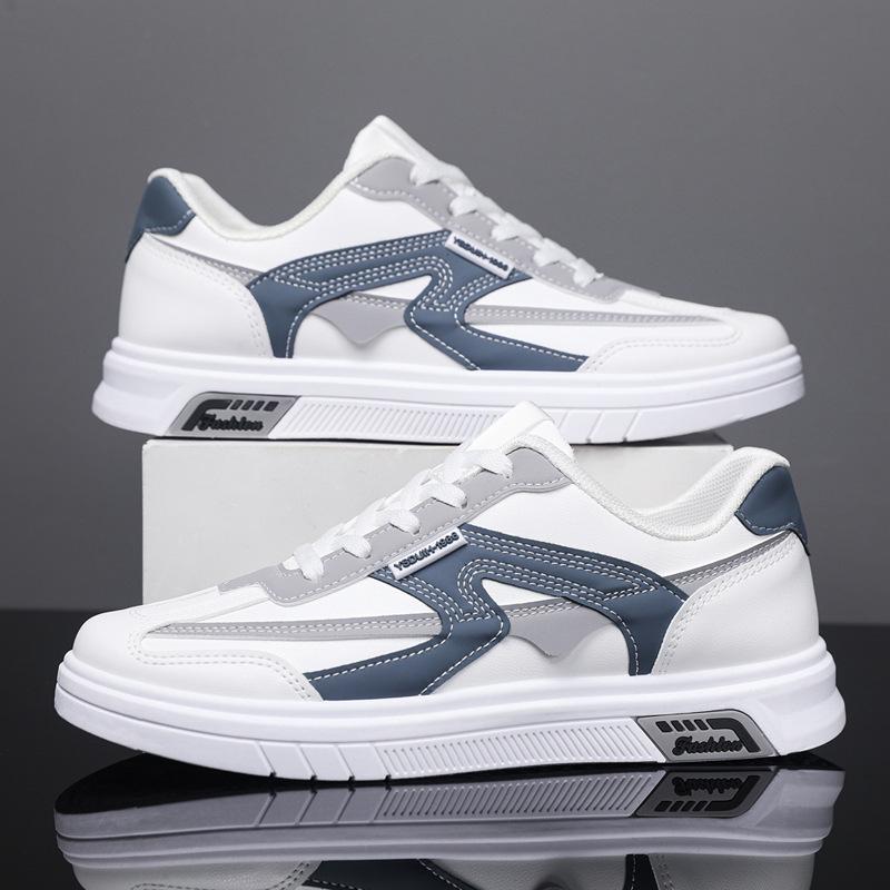 Board Shoes Men's Lace-up Flat Casual Shoes Spring and Autumn Fashion Men's Shoes Large Size Shoes Men's Single Shoes