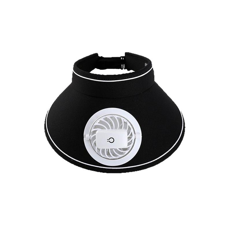 Nefes Alabilen Soğutucu Fan Şapka Güneş Koruyucu Fan Güneş Siperliği Şapka Balıkçı Şapkası Soğutucu Siperli Şapka Şapka USB Şarjlı Şapka Fanı Spor İçin Güneş Şapkası