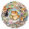 55 Cartoon Lizard Graffiti Stickers for DIY Decor - Cute Decals for Water Bottles & Suitcases