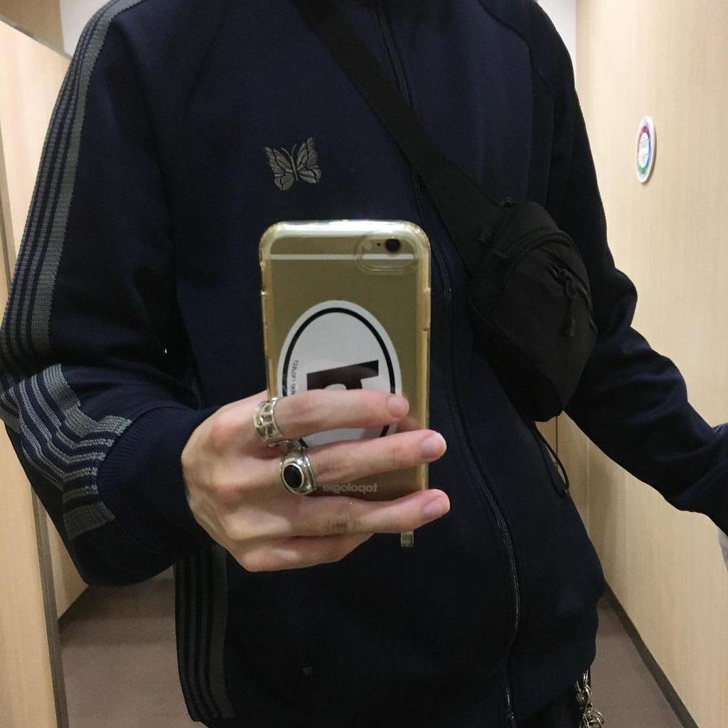 NEEDLES TRACK Unisex Kelebek Nakışlı Günlük Ceket - Trend Japon Markası, Her Şeyle Uyumlu Sonbahar Tasarımı