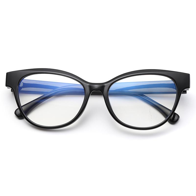 Sunglasses Simple Large Frame Sunglasses Anti-Blue Glasses Cat Eye Sunglasses