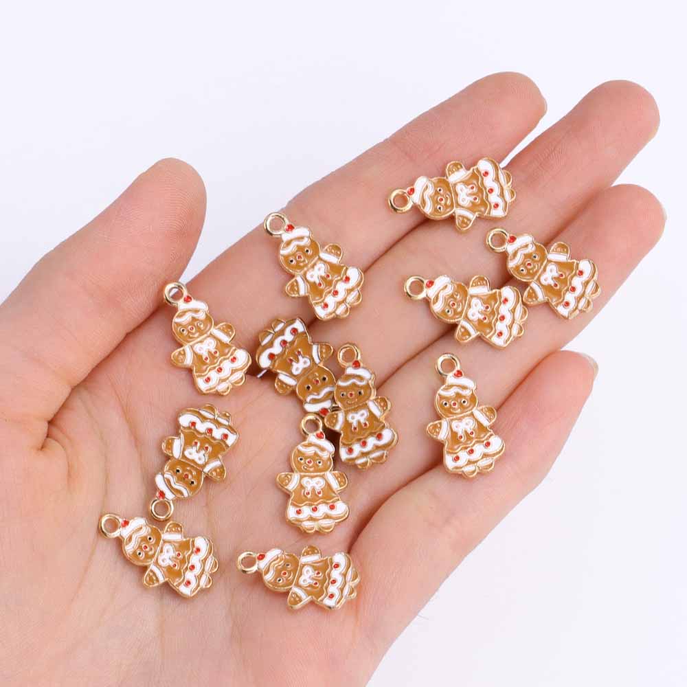 

10Pcs Shiny Snowflake Charms Jewelry Making Women s Zircon Necklace Earrings Party Gift Festival Clavicle Chain Jewelry Pendant