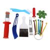 Air Conditioning Fin Cleaner Set AC Fin Cleaning Brush Comb Straightener for Evaporator Condenser