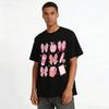 Coquette Bow Stationery Print Casual Top Pure cotton T-shirt