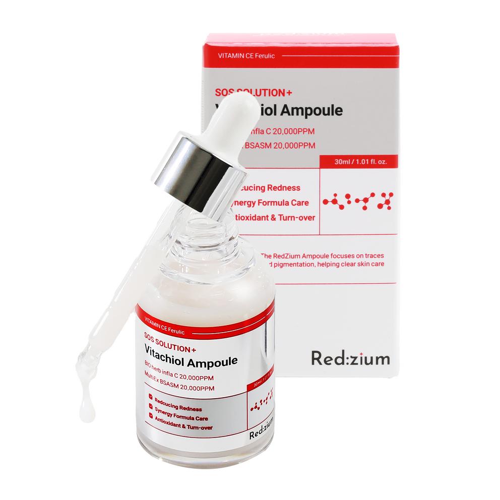 [REDGIUM] Vitachiol Ampoule Vitamin C Whitening Serum, 30ml
