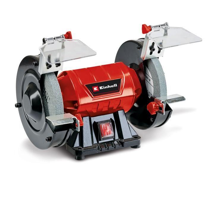Einhell Touret À Meuler TC-BG 150 (puissance De 150 W, Pour Les Petites Et Grandes Réparations) Livré Avec Deux Meules