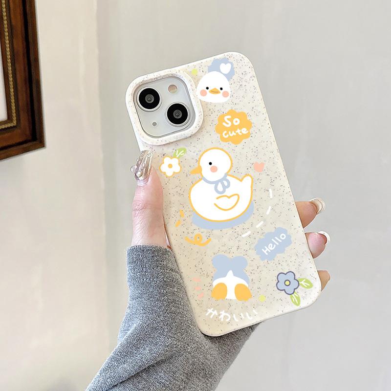 Mobile Phone Cases for iPhone 11 13 XR 15 Pro Max 12 14 Pro Max Case iPhone 16 7 Plus 8 Plus XS Max Degradable and Environmentally Friendly Anti-fall