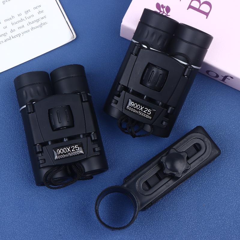 Hd Zoom Portable Powerful Binoculars Long Range Bak4 Telescope Jumelles Folding Low Light Binoculars For Hunting