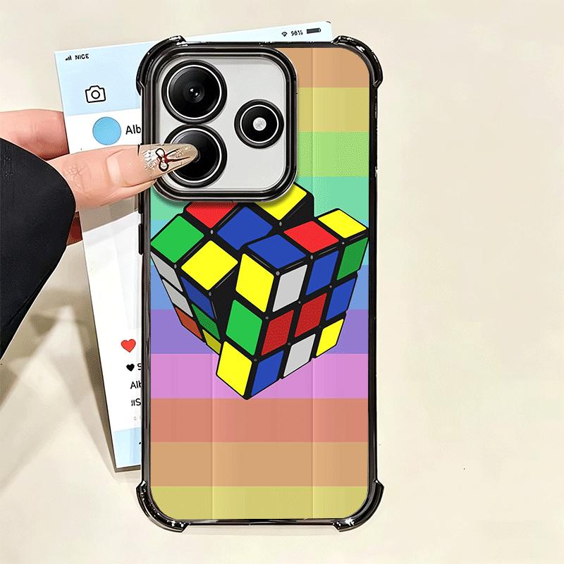 Rubik Cube Formula Spoofs Math Soft Phone Case For Xiaomi Poco X7 X8 Pro Max X6 X5 X3 F8 Ultra F7 M8 M7 M5S Redmi 15C 15A 15 14C