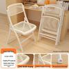 Folding Dormitory Study Chair - Comfortable, Portable, and Simple for Home and Office