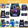 Rainbow Friends Cartoon Backpack For Kids 20l Capacity Oxford Fabric Breathable And Waterproof