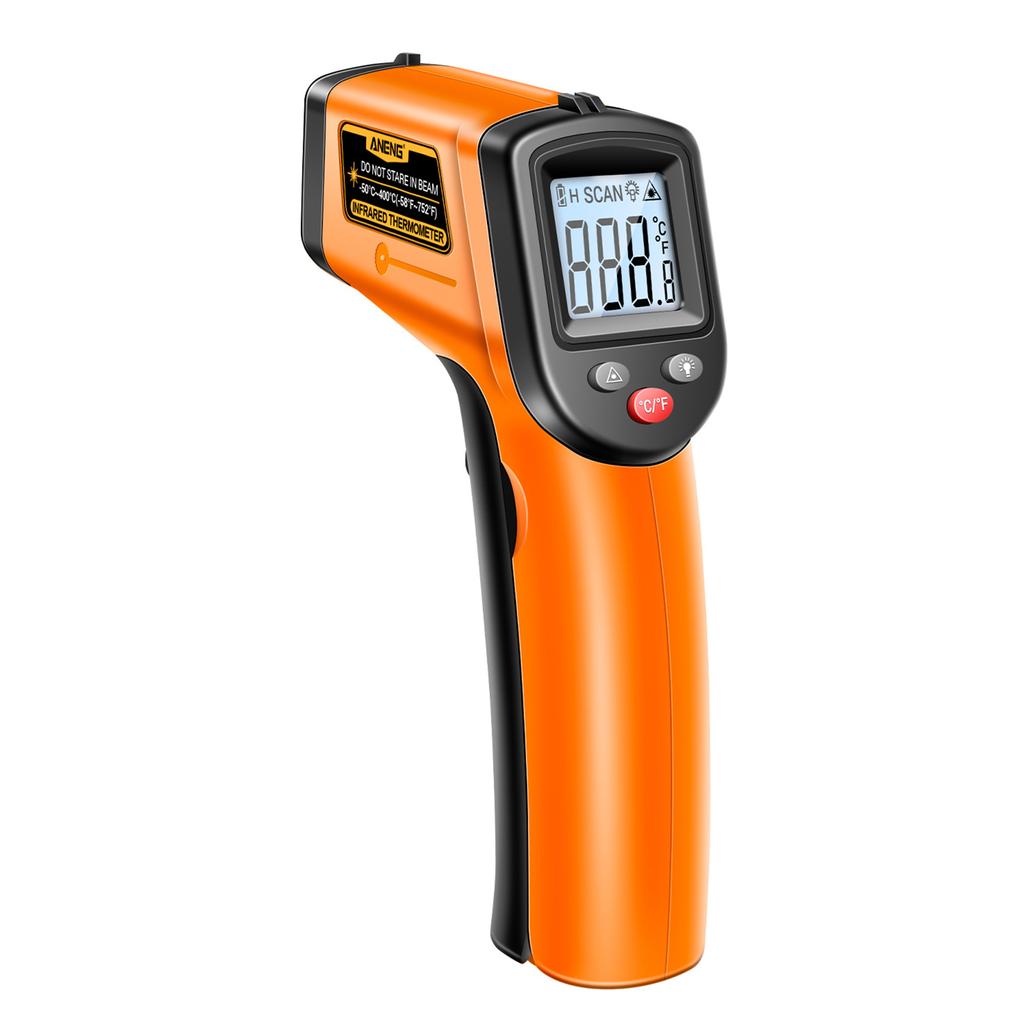 TH201 -50℃~400℃ /-58℉~752℉ Non-Contact Infrared Thermometer IR Laser Handheld Digital Temperature Tester Industrial Test