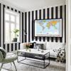 1pcs Retro World Map for Education and Culture Non-woven Spray Painting Home Decoration School Supplies Without Frame