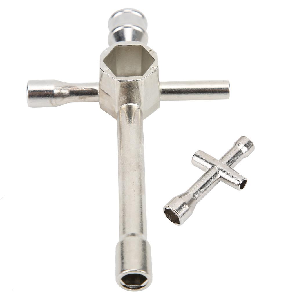 2Pcs Steel Cross Wrenches Sleeve Hex Driver Spanner Wheel Repair Tools for RC Car