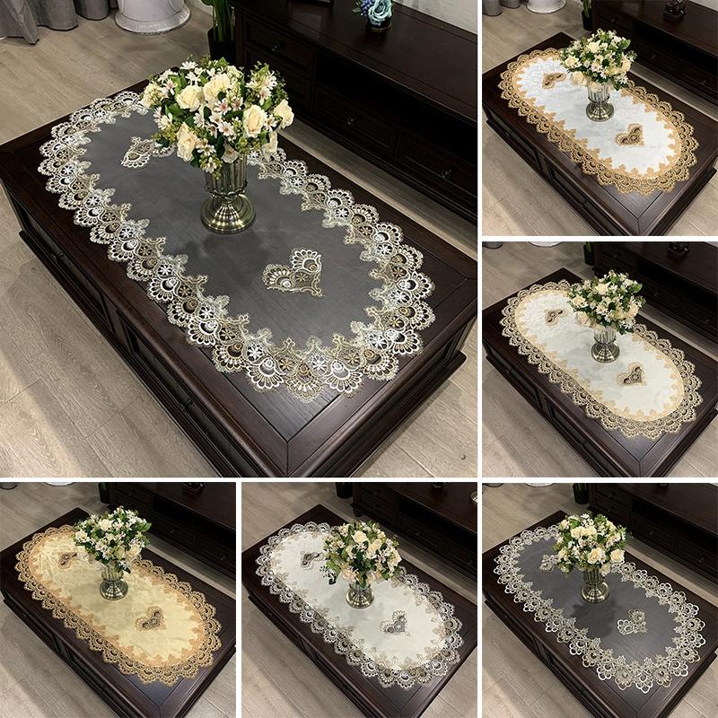 Lace Tablecloth for Table Wedding Table Decoration Table Decoration and Accessories Kitchen Desk Tablecloth Room Decor