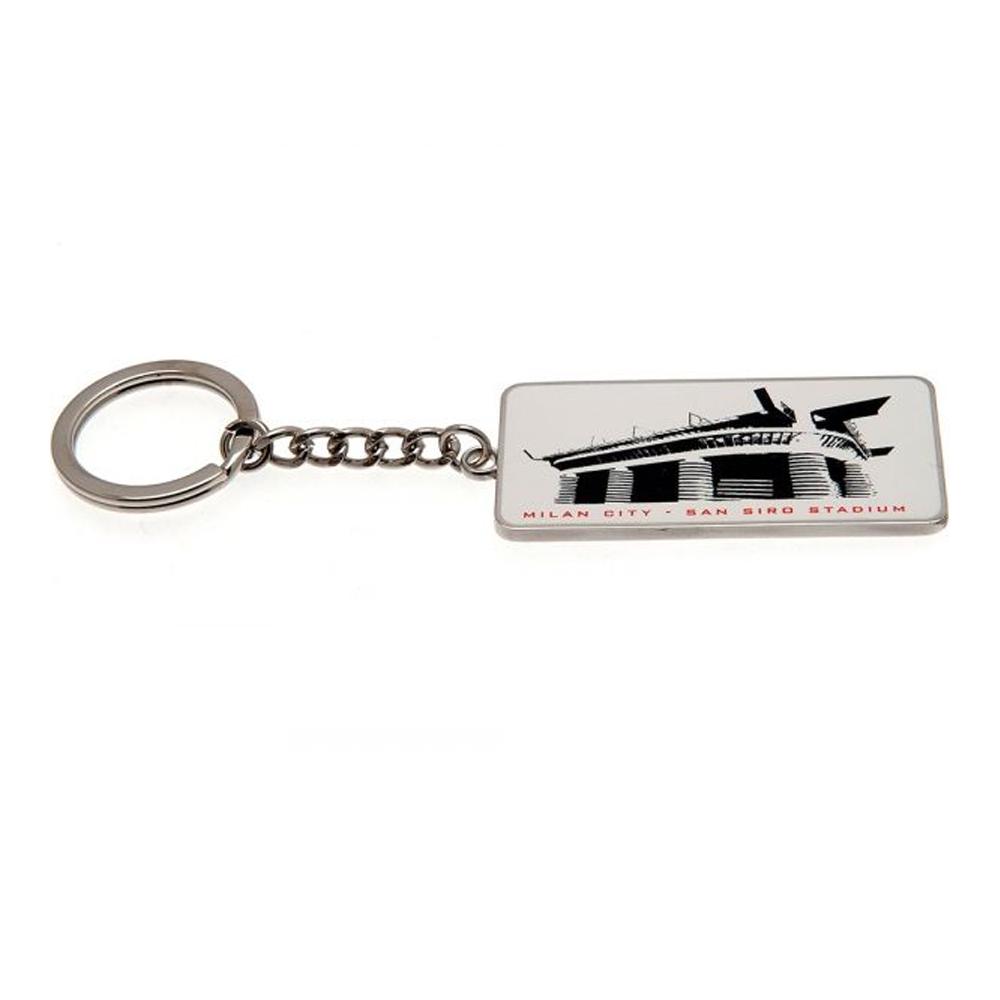 AC Milan Street Sign Keyring