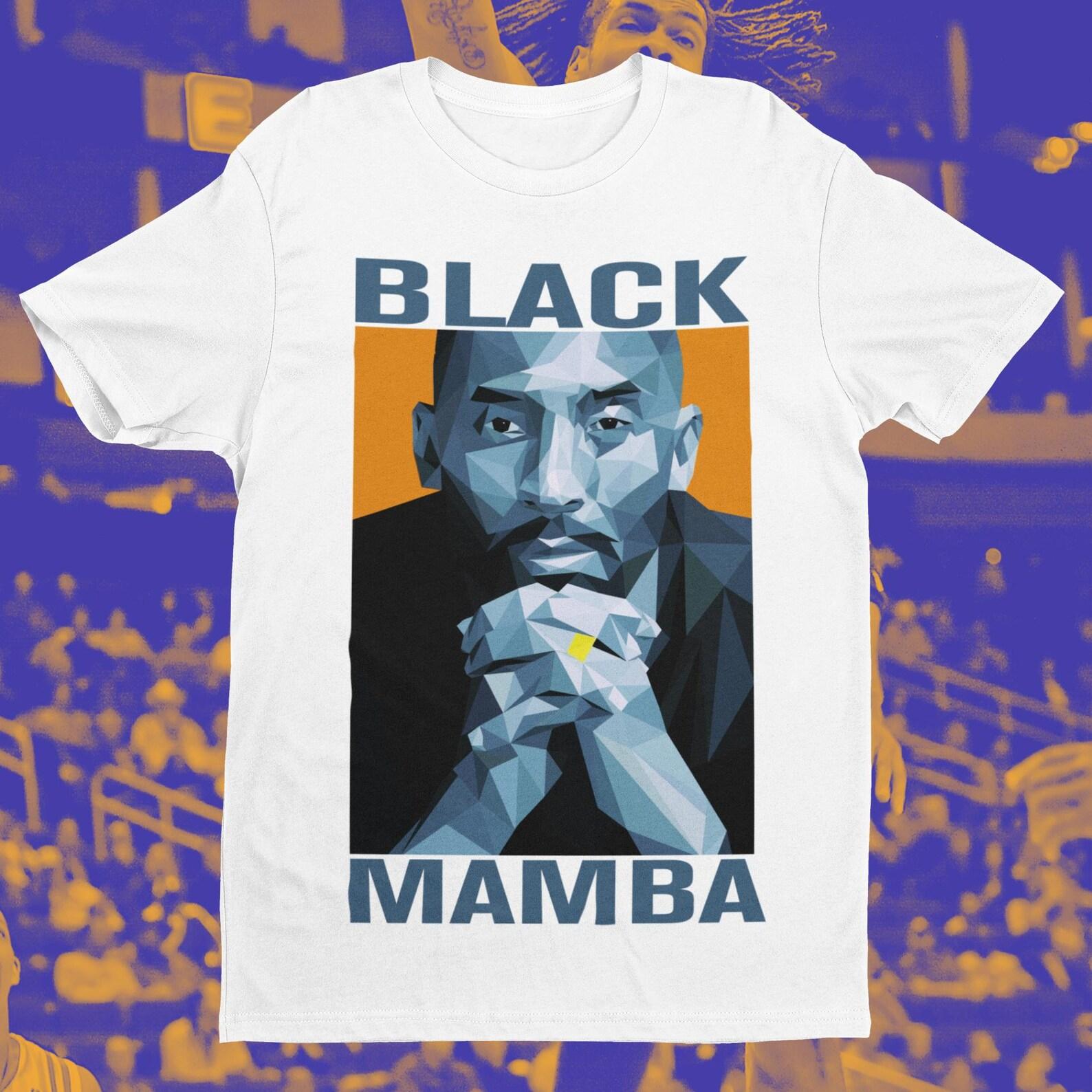 Kobe Basketball Player Black Mamba Unisex Tee Shirt, Basketball Fan Gift, Sports Tee, Basketball Lover Shirt, Athlete Tee, Kobe BryanT-Shirt XL