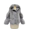 Winter New Women's Imitation Fox Hair Padded Casual Coat Loose High Quality Imitation Coat
