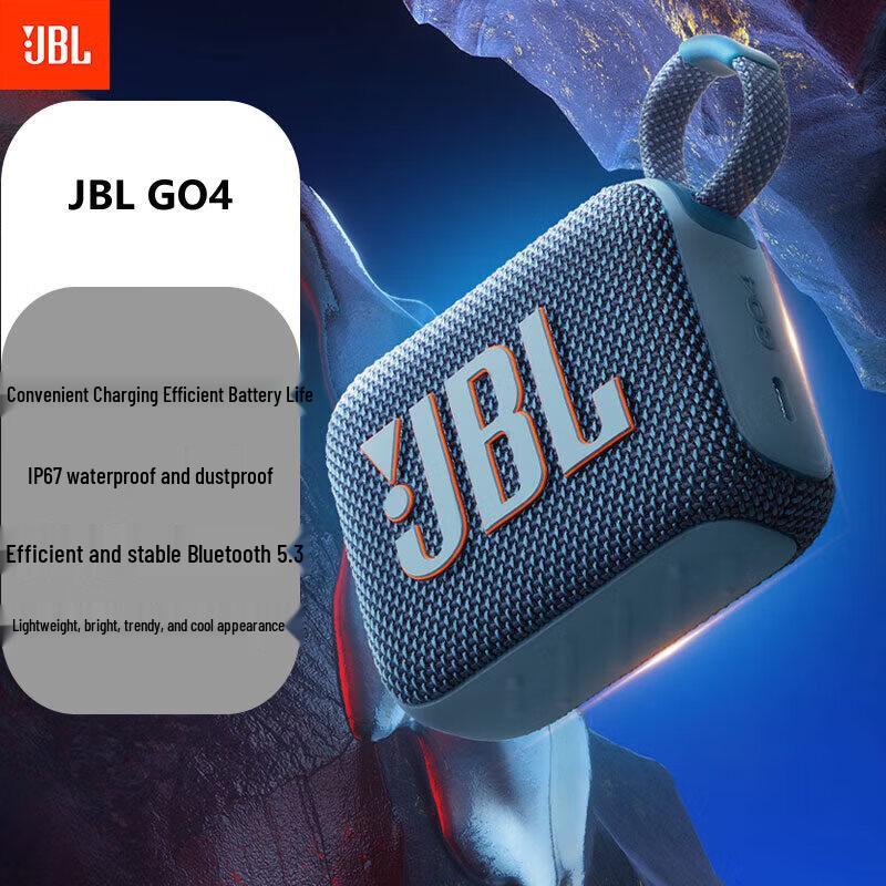 JBL GO4 Portable Bluetooth Speaker