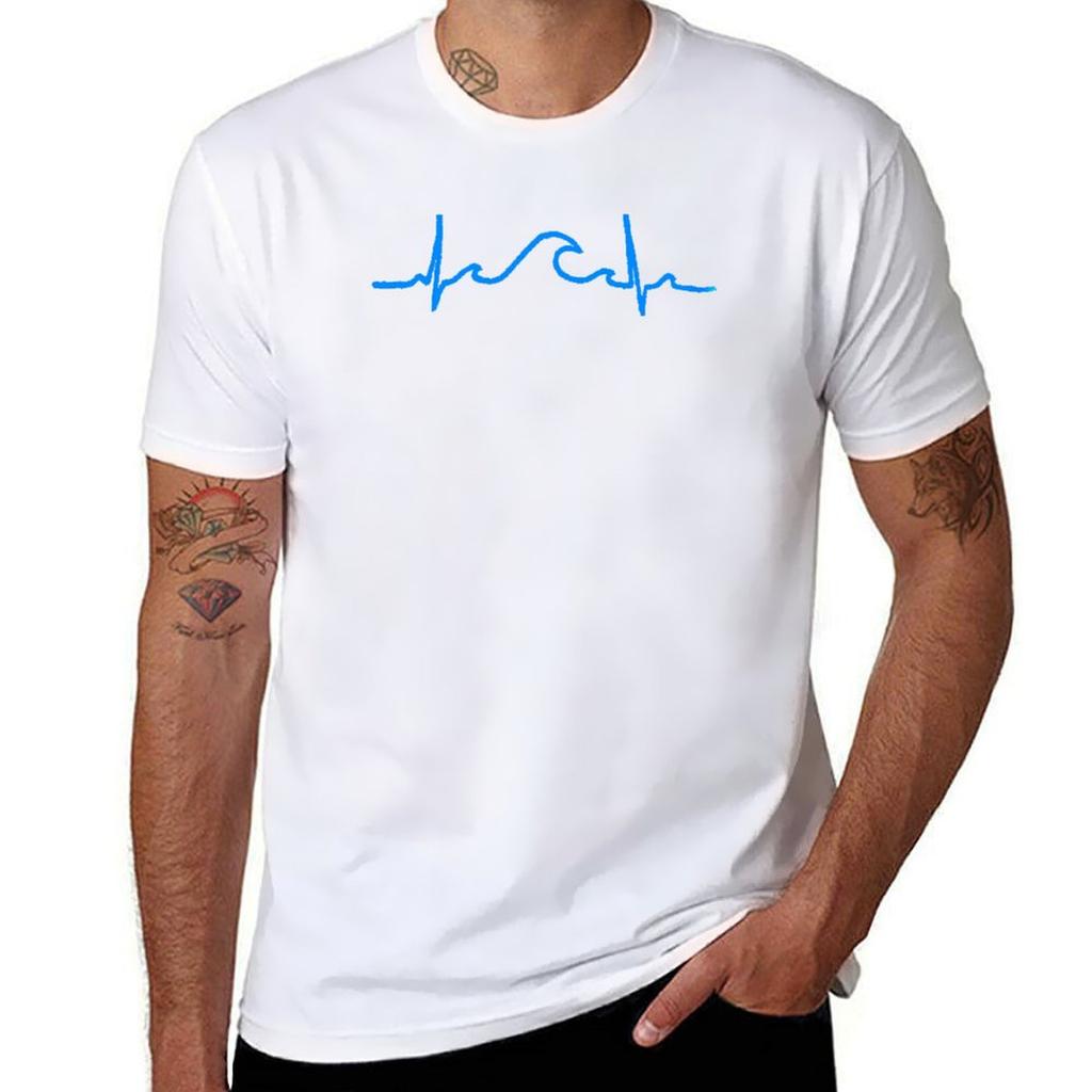 Belongs Tshirt My Waves Cotton Tshirt Man T-Shirt Heart 100% To the