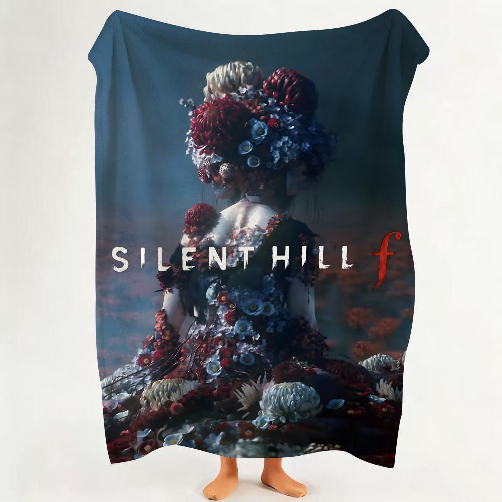 Movie S Silent H Hill Throw Flannel Throw Blanket Suitable for Sofa Living Room Bedroom