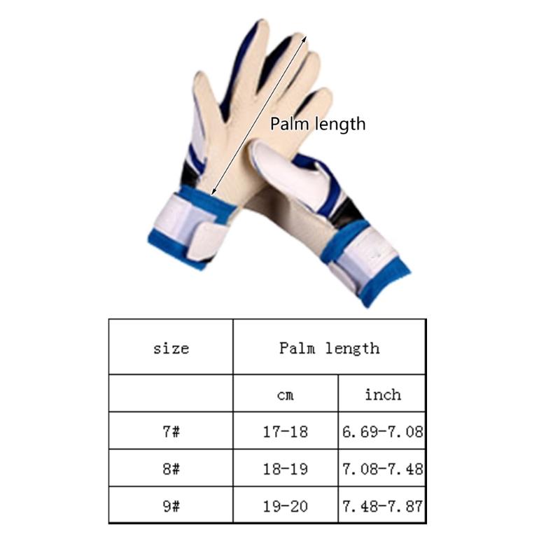Goalkeeper Gloves, Football Glove Goalkeeper Gloves with Fingersave Goalie Gloves Breathable Football Goalkeeping Gloves