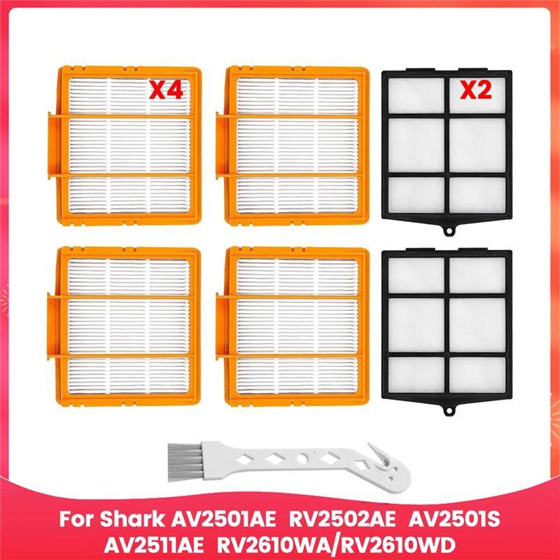 

AEE4-Hepa Filter Replacement For Shark AV2501AE, RV2502AE, AV2501S, AV2511AE, RV2610WA/RV2610WD Robot Vacuum Cleaner Filters