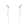 Non-Piercing Liquid Tassel Metal Ear Cuff Hook Earrings - Cold Style