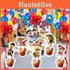 Patrols Supplies Paw Tableware Balloons Banner Cupcake Toppers Kids Birthday