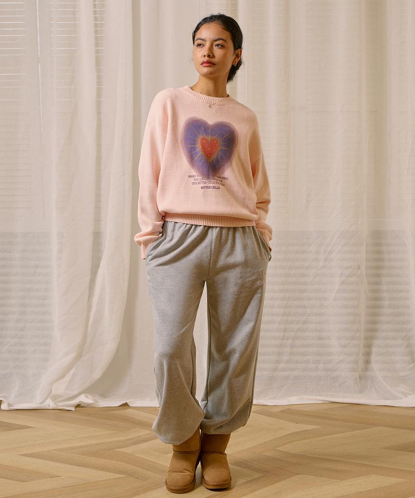 Biteoseljeu Starry Sweater-Pink
