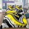 Alemannia Aachen Pattern Bedding Home Decoration Birthday Gift ( 1 duvet cover + 2 pillowcase, without core),fan merchandise.
