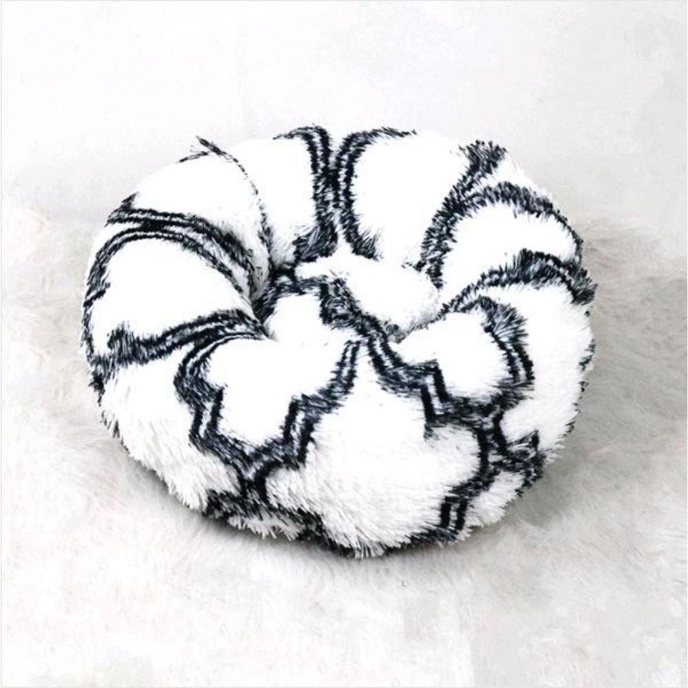 Creative Plush Warm and Breathable Circular Dog Bed Cat Bed Pet Bed Winter Thick and Comfortable Dog Bed Dog Mat Pet Supplies