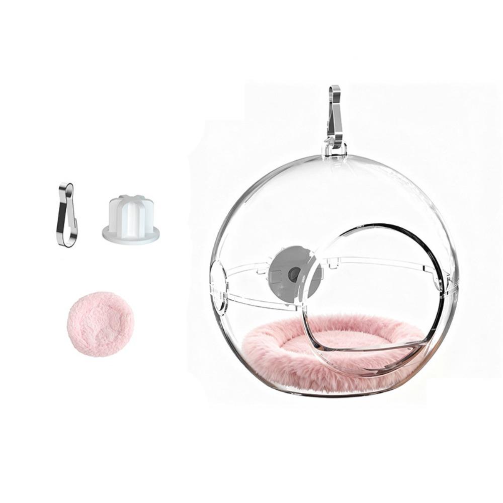 Spherical Transparent Bird Nest Wear-resistant Hanging Bird Breeding Nest Comfortable Thickened Squirrel Bed Pet Supplies