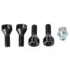 Accessories LOCKING BOLTS Wheel Locking Bolts Cars FOR BMW MINI R50 Silver Stainless Steel 36136776076 ALLOY WHEEL